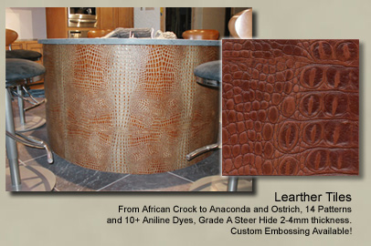 Exotic-Leather-Tile-Install Exotic-Leather-Tile-Install