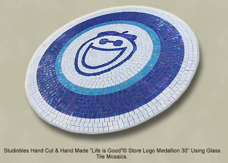 Life-is-Good-Mosaic-Medalli